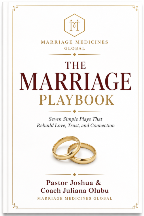 NEW Marriage Cover The Marriage Playbook